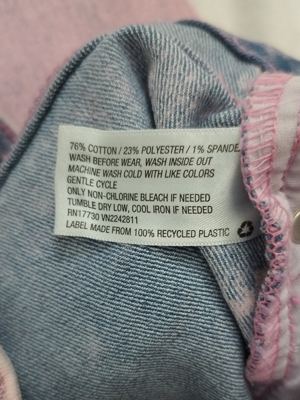 Women's Wild Fable Indie-Pop Pastel Lavender Acid Wash High Rise Skinny Jeans, M - Picture 7 of 16